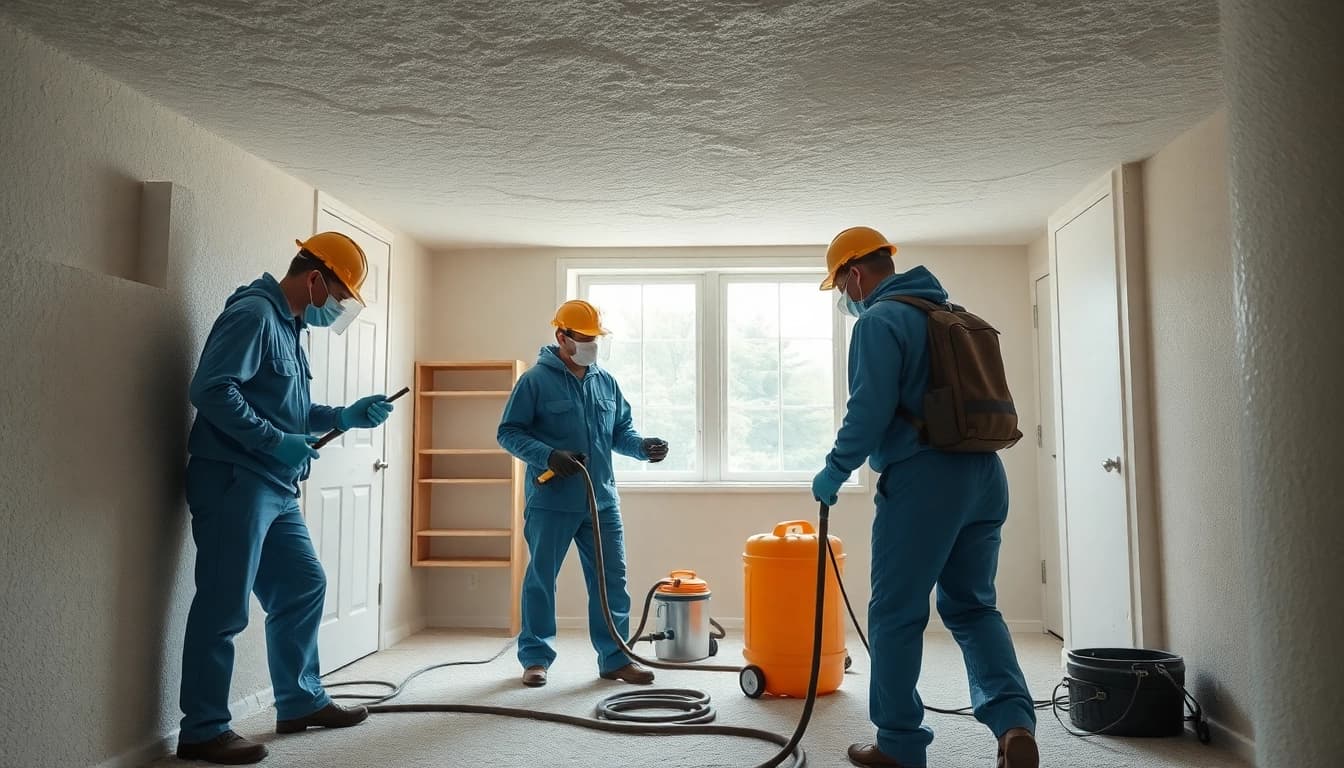 Efficient spray foam removal Portsmouth by skilled professionals in a residential setting.