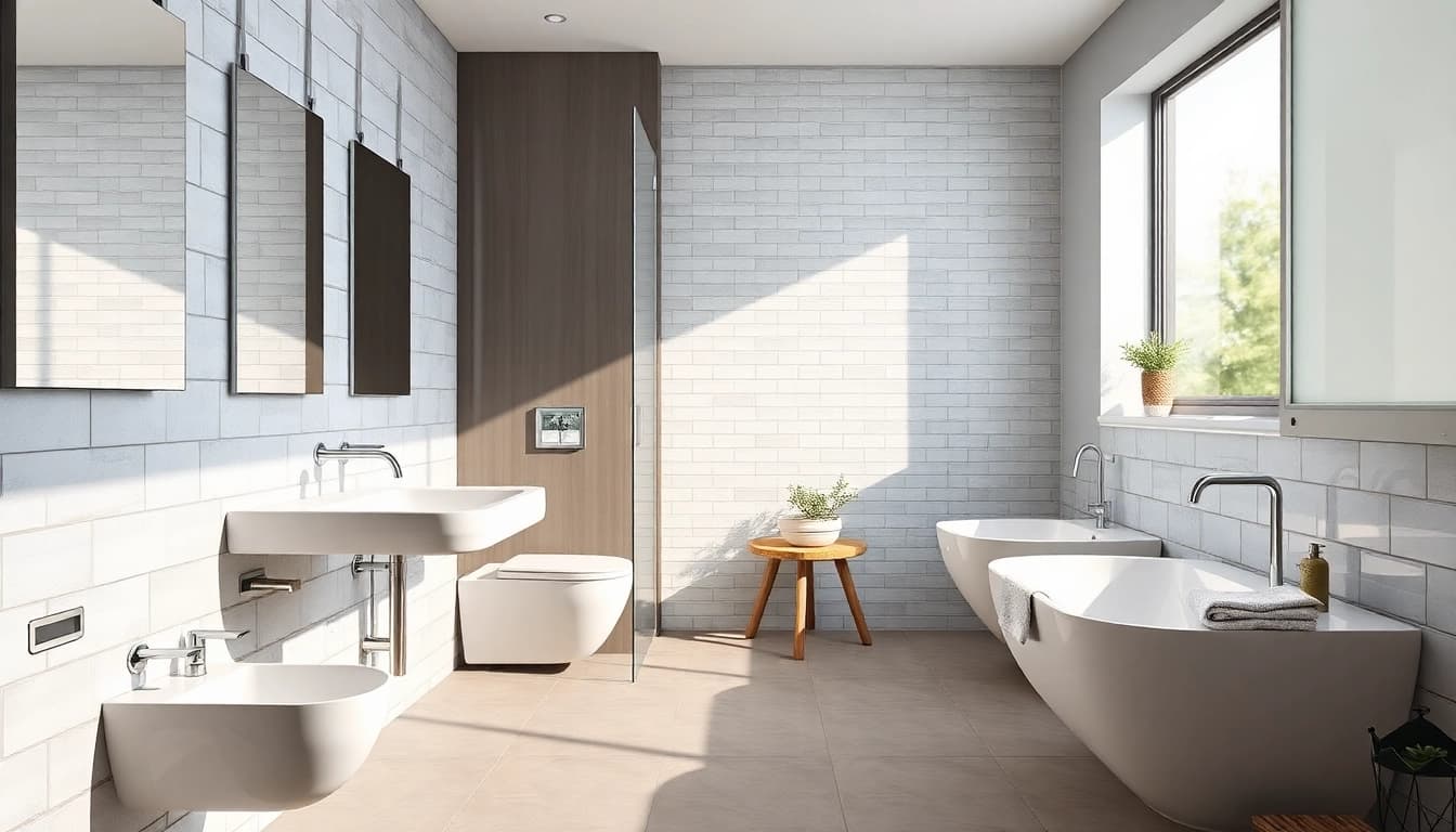 Optimale sanitäre Lösungen für moderne Badezimmer von sonni sanitär mit eleganten Armaturen.