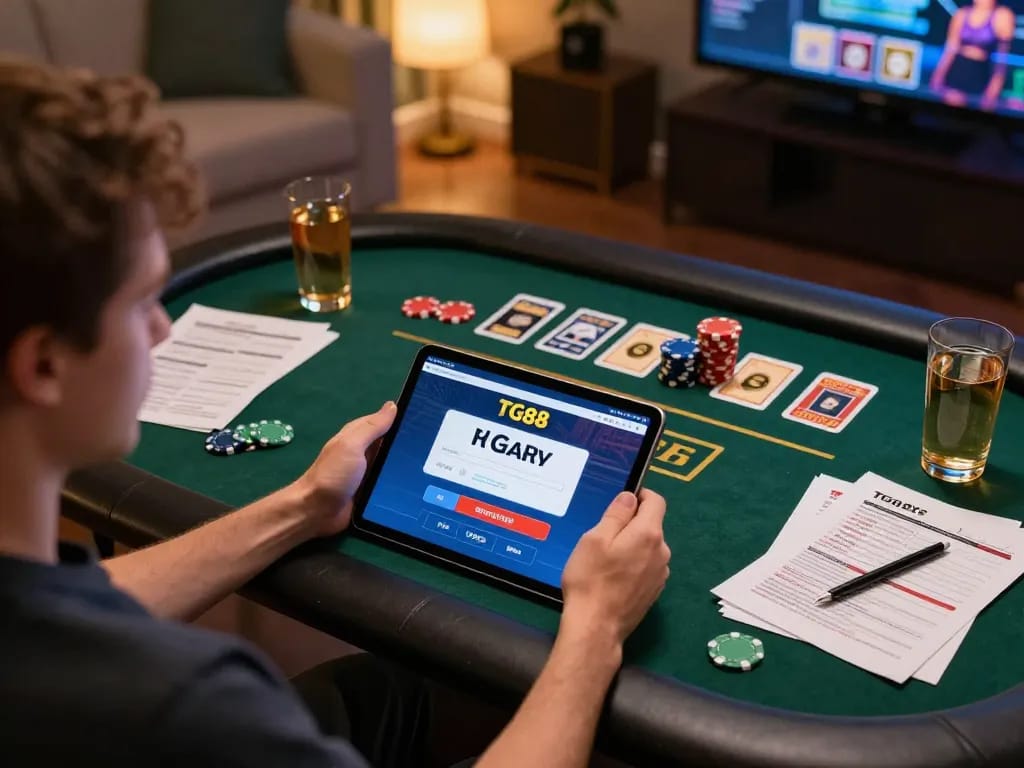 Engaging with TG88 link for an exciting online casino experience at home