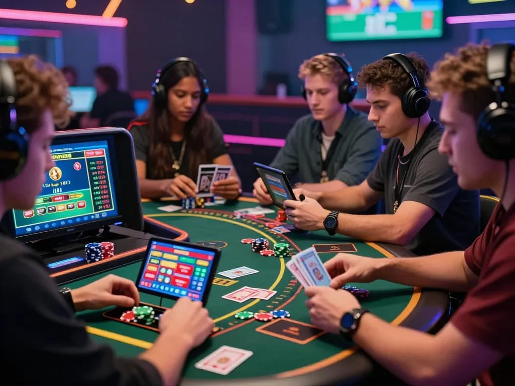Engaging online betting experience at https://oke179.xyz/ showcasing vibrant casino games and enthusiastic players.