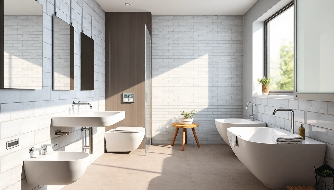 Optimale sanitäre Lösungen für moderne Badezimmer von sonni sanitär mit eleganten Armaturen.