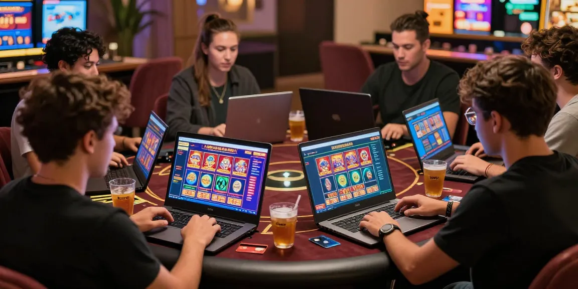 Engaging online casino gameplay at https://troyuk.co.uk with players enjoying credit card options and vibrant game graphics.
