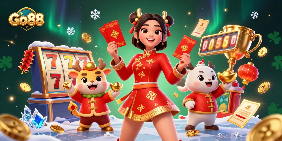 Experience the excitement of Go 88 with vibrant visuals of winnings and festive celebrations.