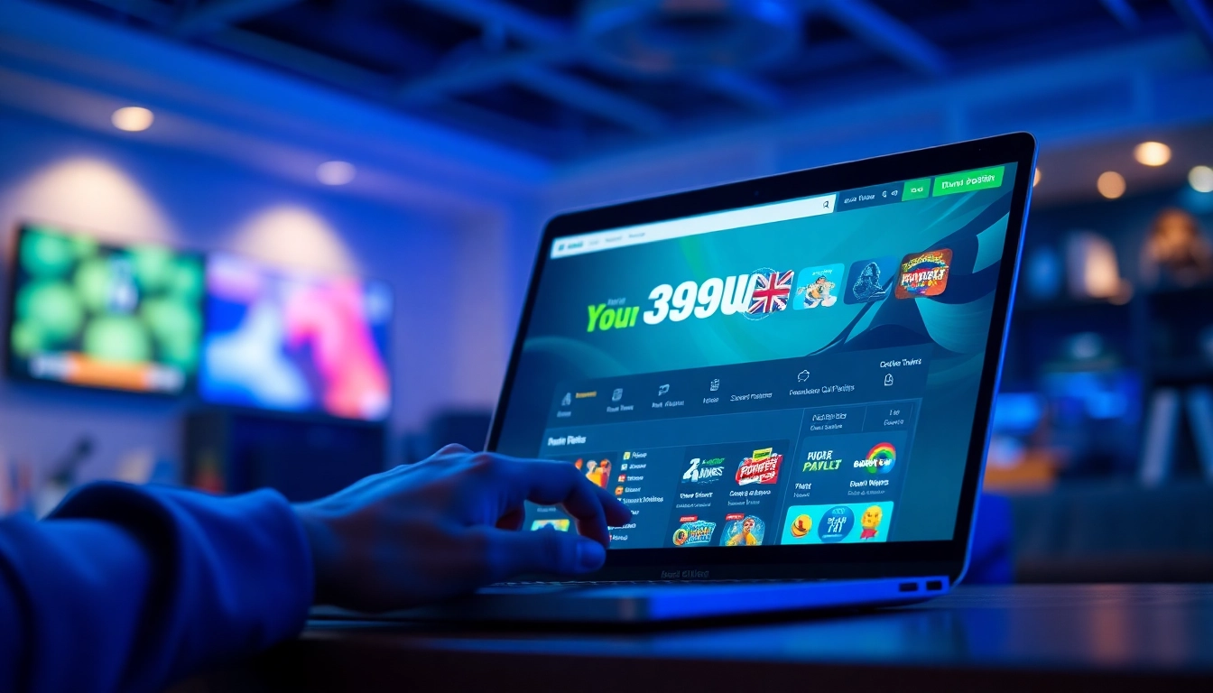 Online betting interface of 399W showcasing interactive features and vibrant design.