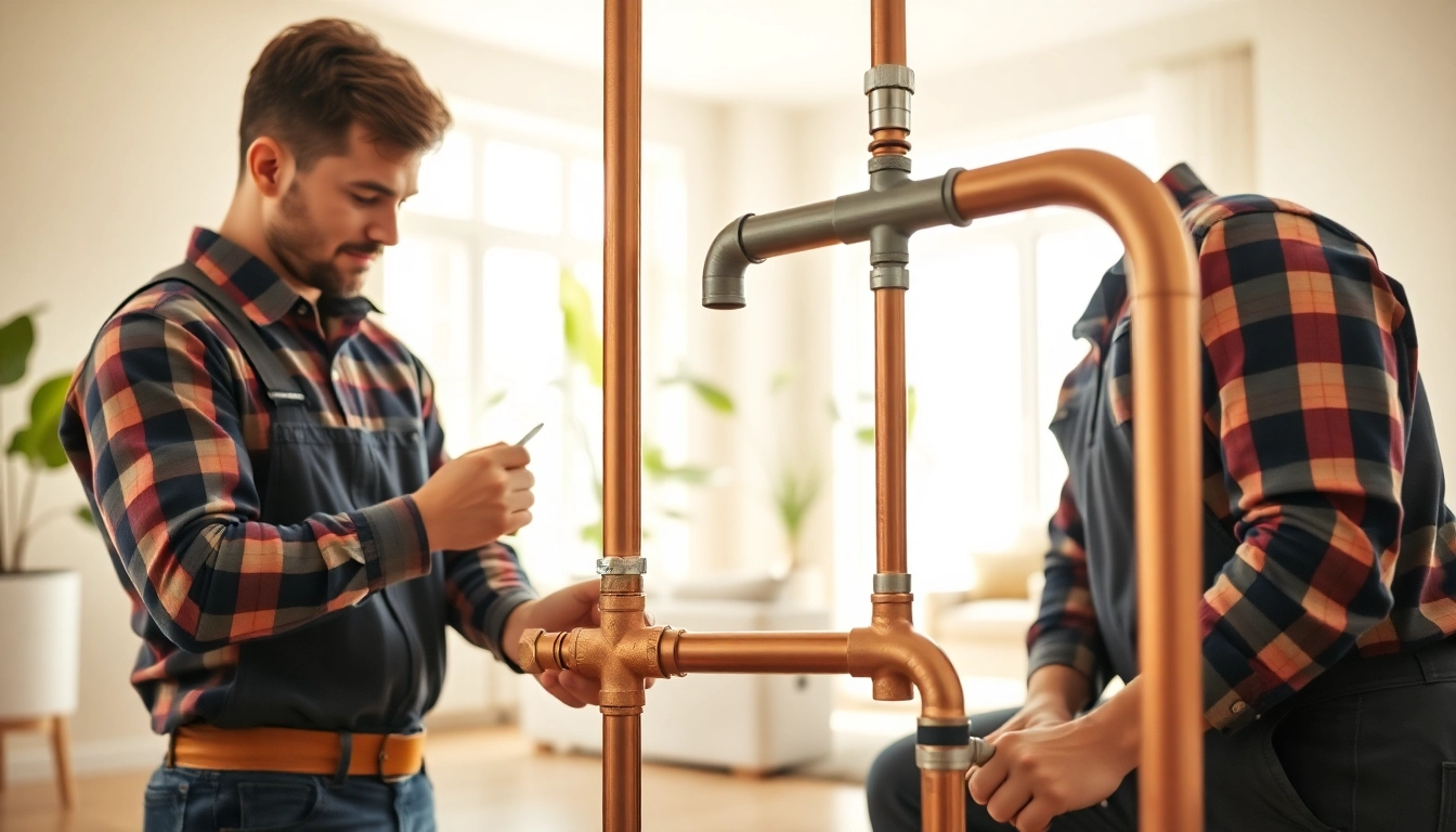 Whole house repiping services Tampa by skilled plumbers showcasing professional installation.