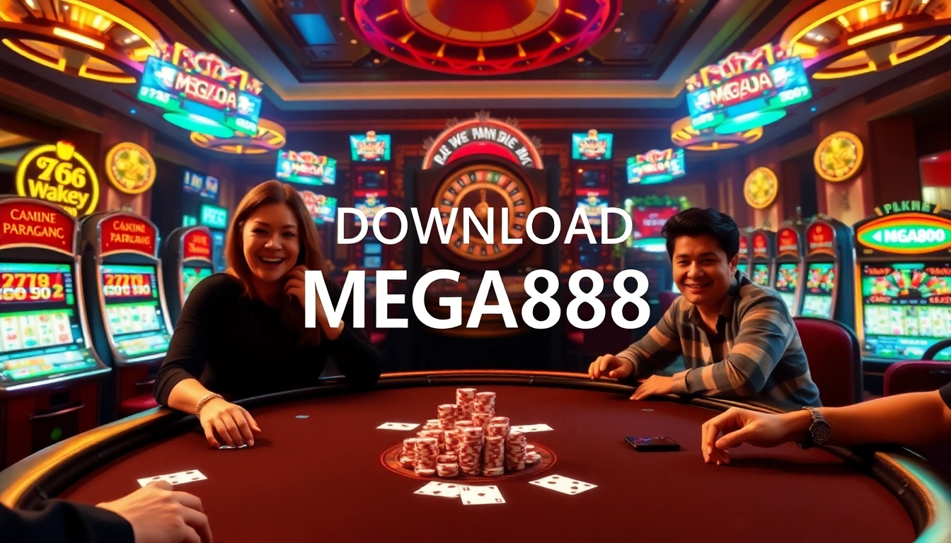 Experience the thrill of betting at an online casino while learning to DOWNLOAD MEGA888 and win big!