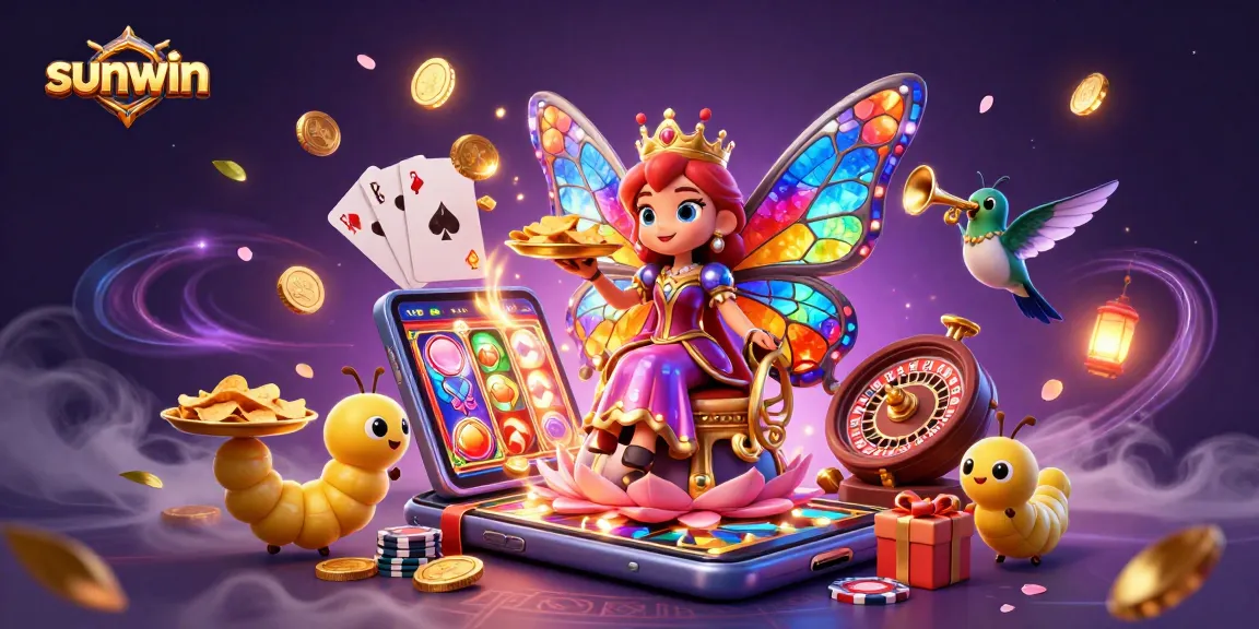 Experience the thrilling slot action at sunwin with stunning animated characters and gaming elements.