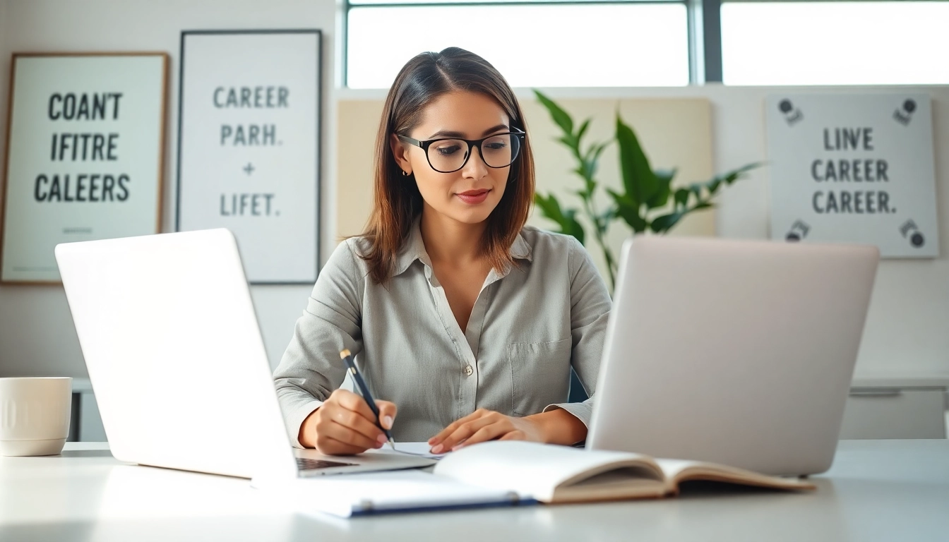 How to find my perfect career through a professional advisor analyzing options.